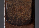 German WWII Black Leather Military Belt