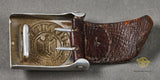 German WWII Army Buckle with Tab