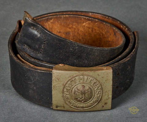 Veteran Bring Back German WWII Army Belt and Buckle Set