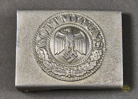 German WWII Left Facing Heer 1936 Buckle