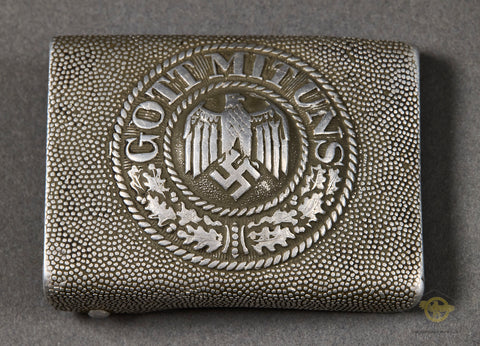 German WWII Army EM Buckle
