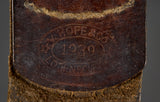 German WWII Army Buckle w/ Leather Tab
