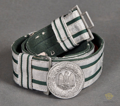 German WWII Army Officer’s Brocade Belt and Buckle Set
