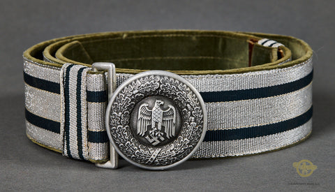 Army Officer Brocade Belt and Buckle