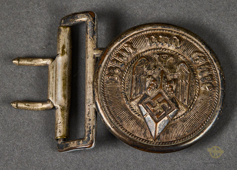 German WWII Early HJ Leader’s Belt Buckle