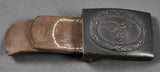 German WWII Luftwaffe Buckle w/Tab