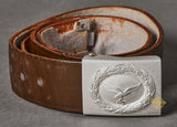 German WWII Early Luftwaffe Dress Belt and Buckle Set