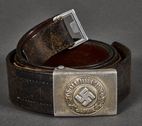 German WWII Police Belt and Buckle