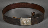 German WWII Police Belt and Buckle