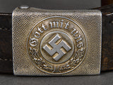 German WWII Police Belt and Buckle