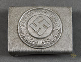 German WWII Police Enlisted Man’s Belt Buckle