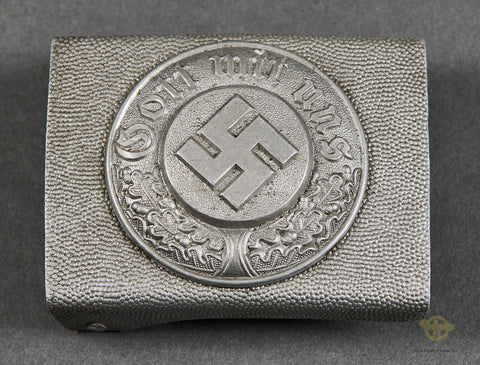 German WWII Police Enlisted Man’s Belt Buckle