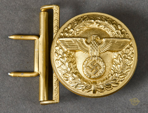 German WWII Political Leader’s Belt Buckle by Matthias Salcher & Söhne
