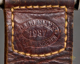 Third Reich RAD Buckle w/Leather Tab