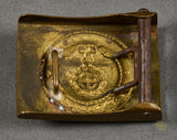German WWII Early Brown Shirt SA Buckle