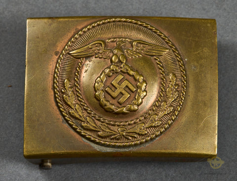 German WWII Brass SA/NSKK Buckle