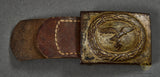 WWII German Luftwaffe DAK Tropical Belt Buckle