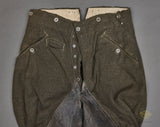WWII German Wehrmacht Heer or Waffen SS Riding Breeches