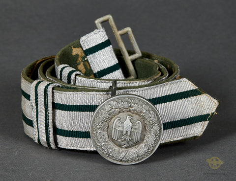 Army Officer Brocade Belt and Buckle