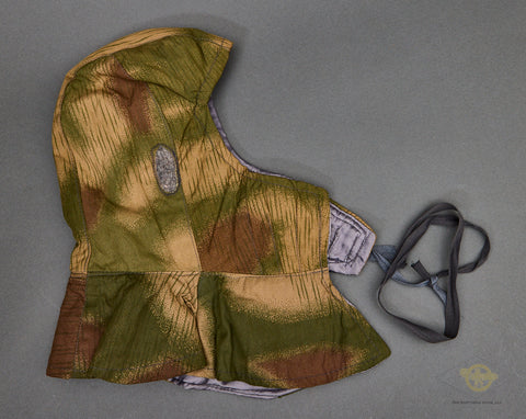 German WWII Wehrmacht Camo Hood (Splintertarn Kopfhaube)