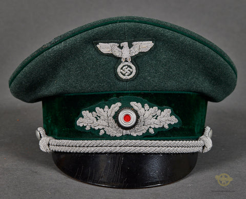 Third Reich Forestry Officials Visor Cap