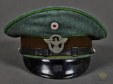Third Reich Municipal Police Other Ranks Visor Cap