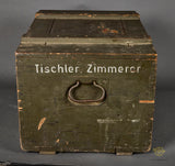 German WWII Wooden Carpenter Case