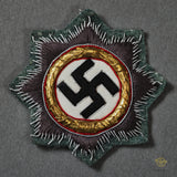German WWII Army/SS German Cross in Gold, Cloth Version