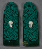 WWII German Forestry Official Shoulder Board Sew In Set