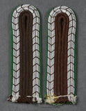 German WWII National Police Sew In Shoulder Boards