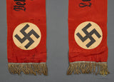 German WWII Congratulatory Sash for Workers and Managers at Daimler Benz
