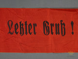 German WWII Congratulatory Sash for Workers and Managers at Daimler Benz