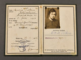 German WWII Handwerkskammer Crafter’s ID Card