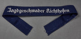 German WWII Luftwaffe (Airforce) Jagdgeschwader Richthofen Cufftitle