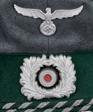 Third Reich Land Customs Officials Visor Cap, Named