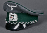 Third Reich Land Customs Officials Visor Cap, Named
