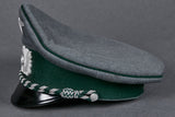 Third Reich Land Customs Officials Visor Cap, Named