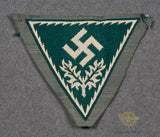 German WWII Female Customs Official Cap Insignia