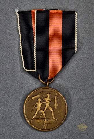 German WWII Czech Annexation Award