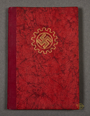 German WWII DAF Membership Book