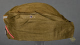 German WWII DAK Army Tropical Panzer Side Cap for Other Ranks Personnel