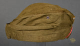 German WWII DAK Army Tropical Panzer Side Cap for Other Ranks Personnel