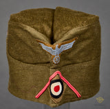 German WWII DAK Army Tropical Panzer Side Cap for Other Ranks Personnel