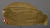 German WWII DAK Army Tropical Panzer Side Cap for Other Ranks Personnel