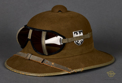 German WWII 2nd Model DAK Tropical Pith Helmet
