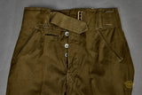 WWII German DAK Tropical Straight Legged Trousers
