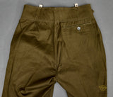 WWII German DAK Tropical Straight Legged Trousers