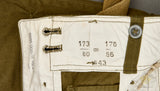 WWII German DAK Tropical Straight Legged Trousers
