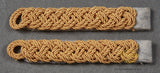 German WWII Red Cross Generalführer Shoulder Board Set