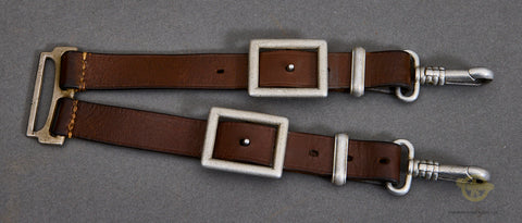 German WWII RAD Leader’s Leather Service Hangers